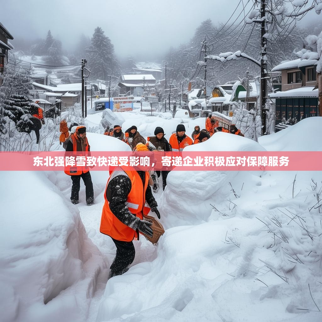 东北强降雪致快递受影响,寄递企业积极应对保障服务