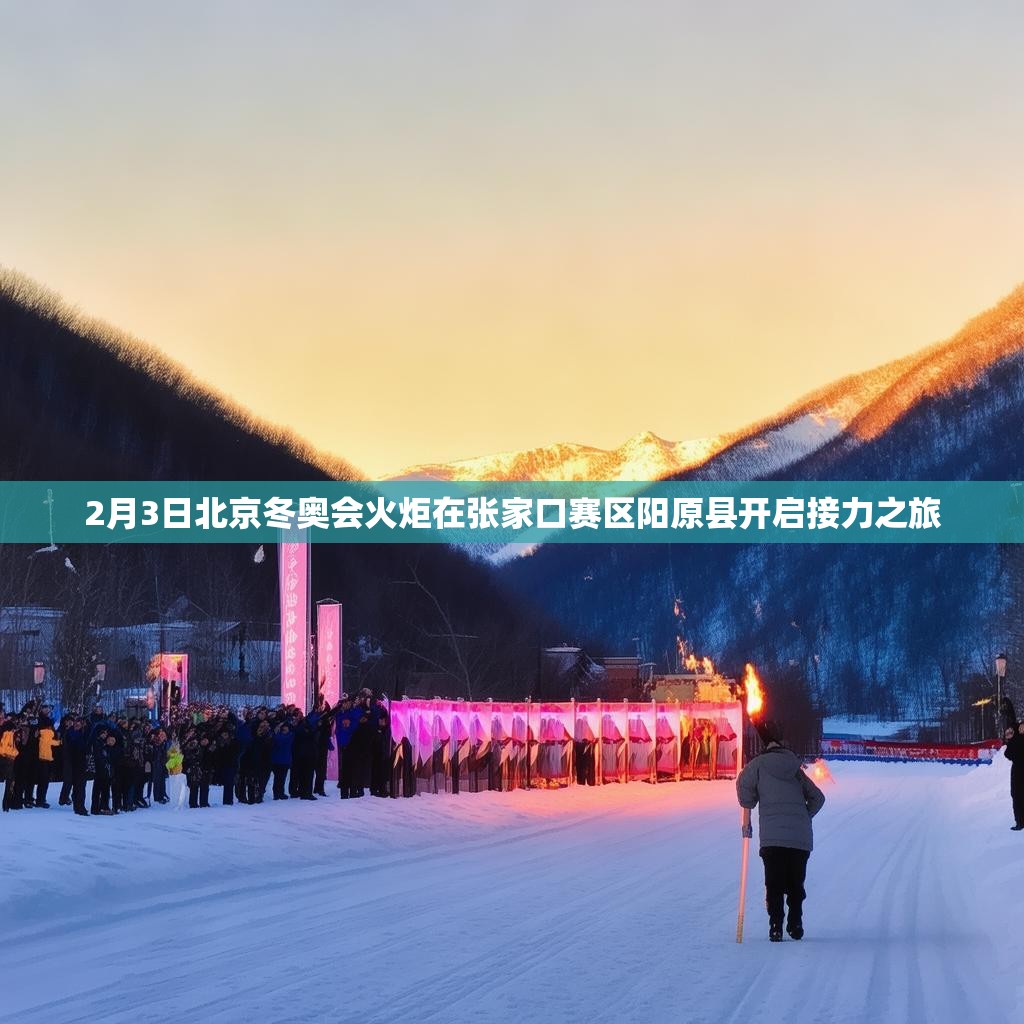 2月3日北京冬奥会火炬在张家口赛区阳原县开启接力之旅
