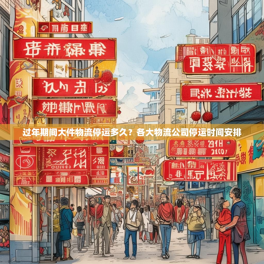 过年期间大件物流停运多久？各大物流公司停运时间安排