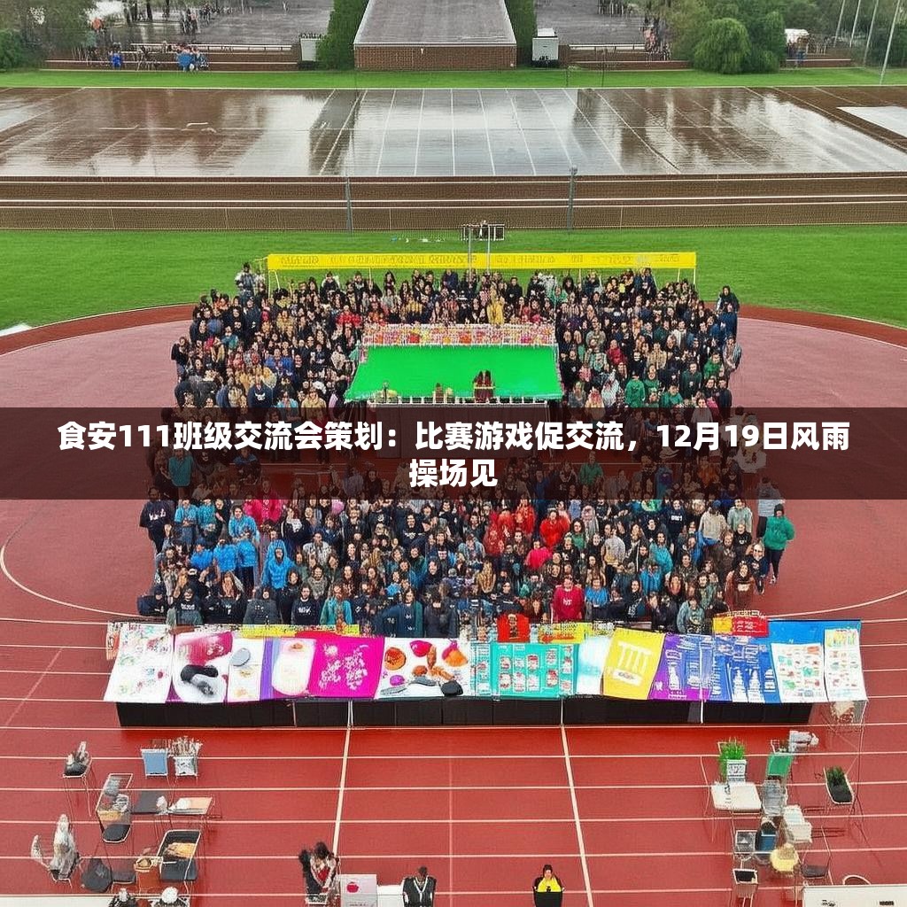 食安111班级交流会策划：比赛游戏促交流，12月19日风雨操场见