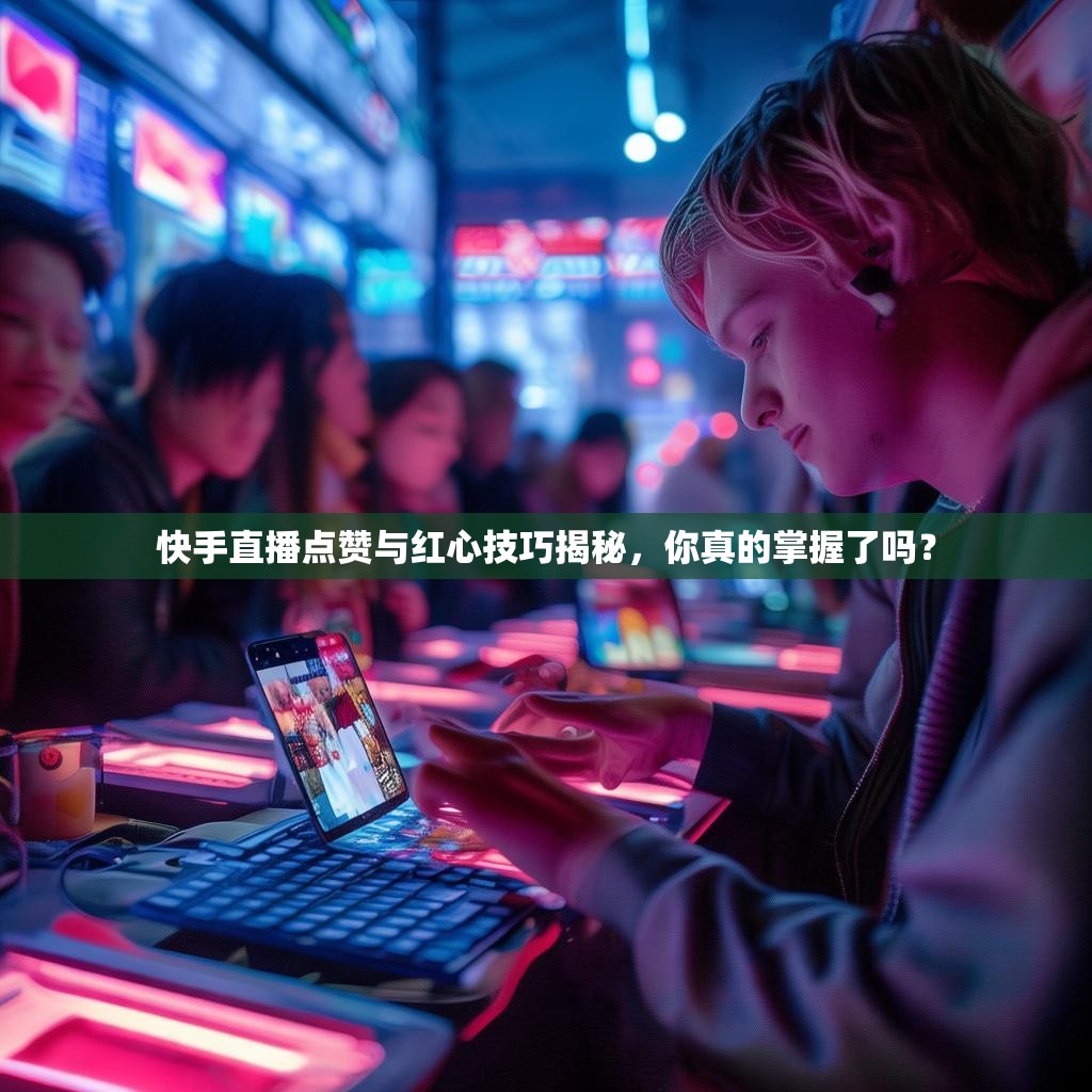 快手直播点赞与红心技巧揭秘,你真的掌握了吗?