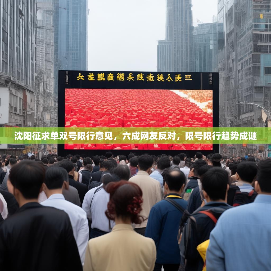 沈阳征求单双号限行意见，六成网友反对，限号限行趋势成谜