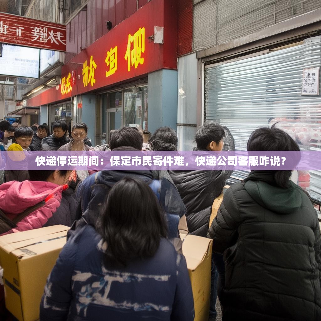 快递停运期间：保定市民寄件难，快递公司客服咋说？