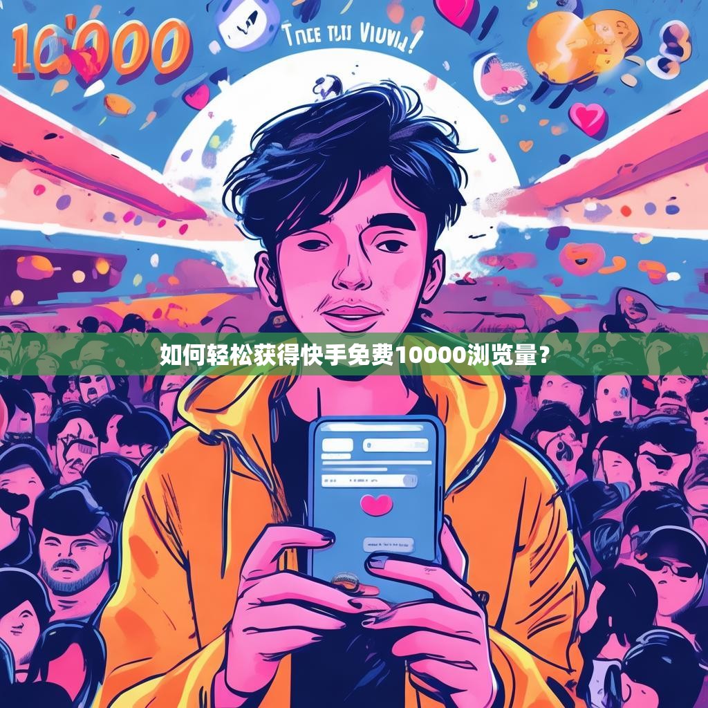 如何轻松获得快手免费10000浏览量？
