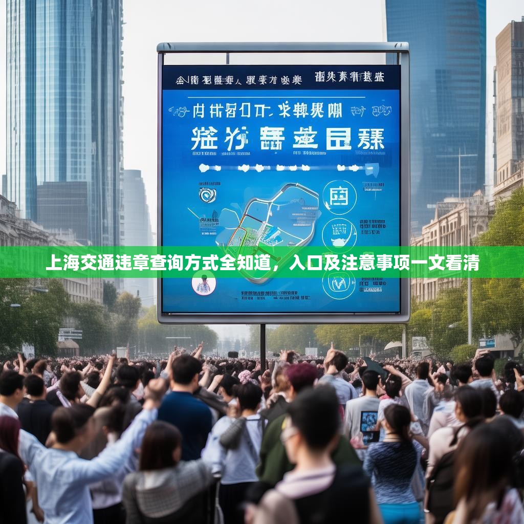 上海交通违章查询方式全知道，入口及注意事项一文看清