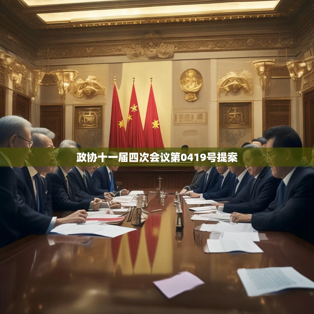 政协十一届四次会议第0419号提案