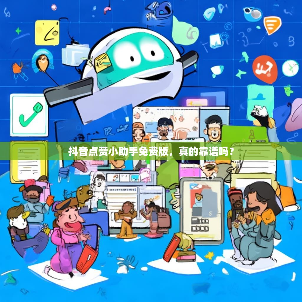 抖音点赞小助手免费版，真的靠谱吗？