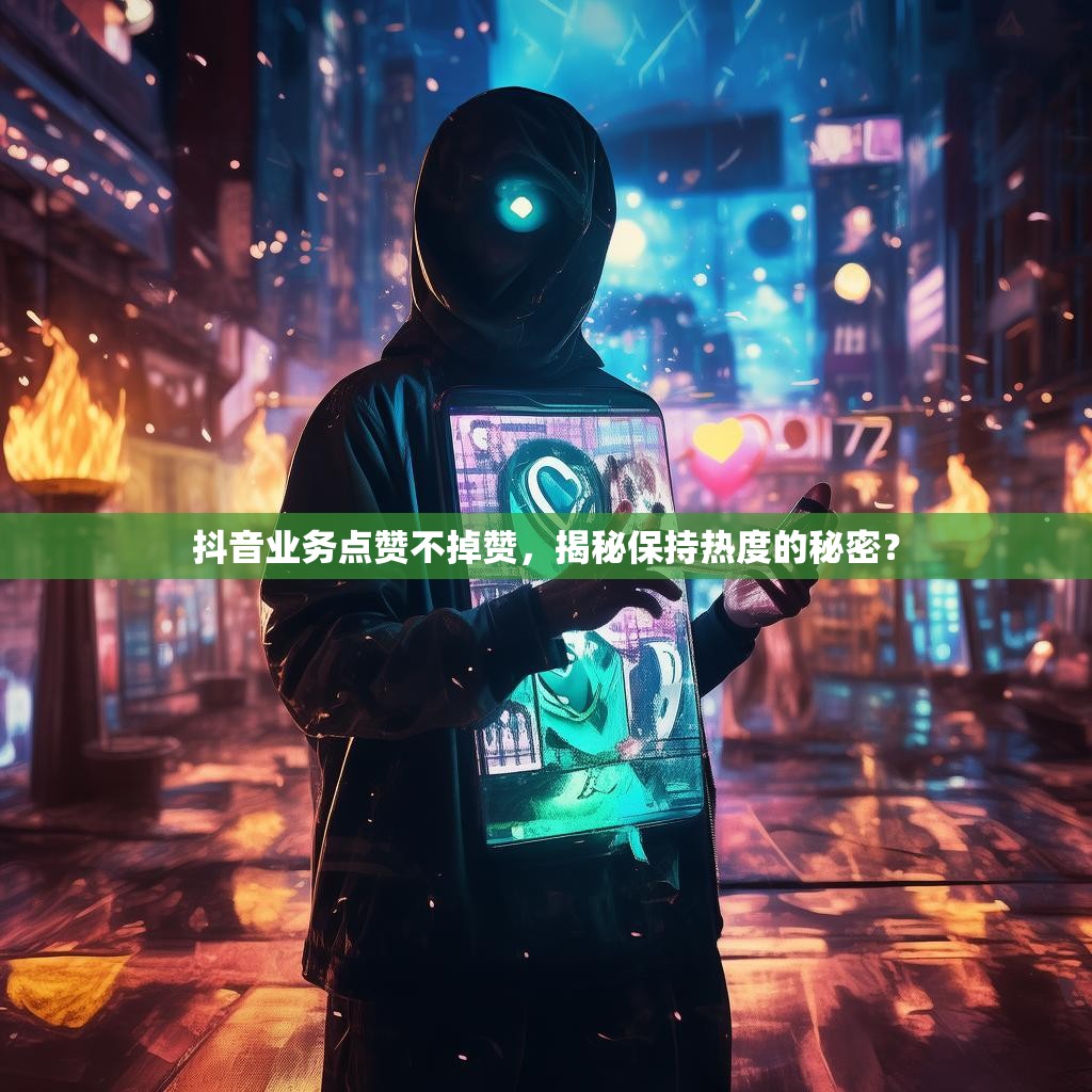 抖音业务点赞不掉赞，揭秘保持热度的秘密？