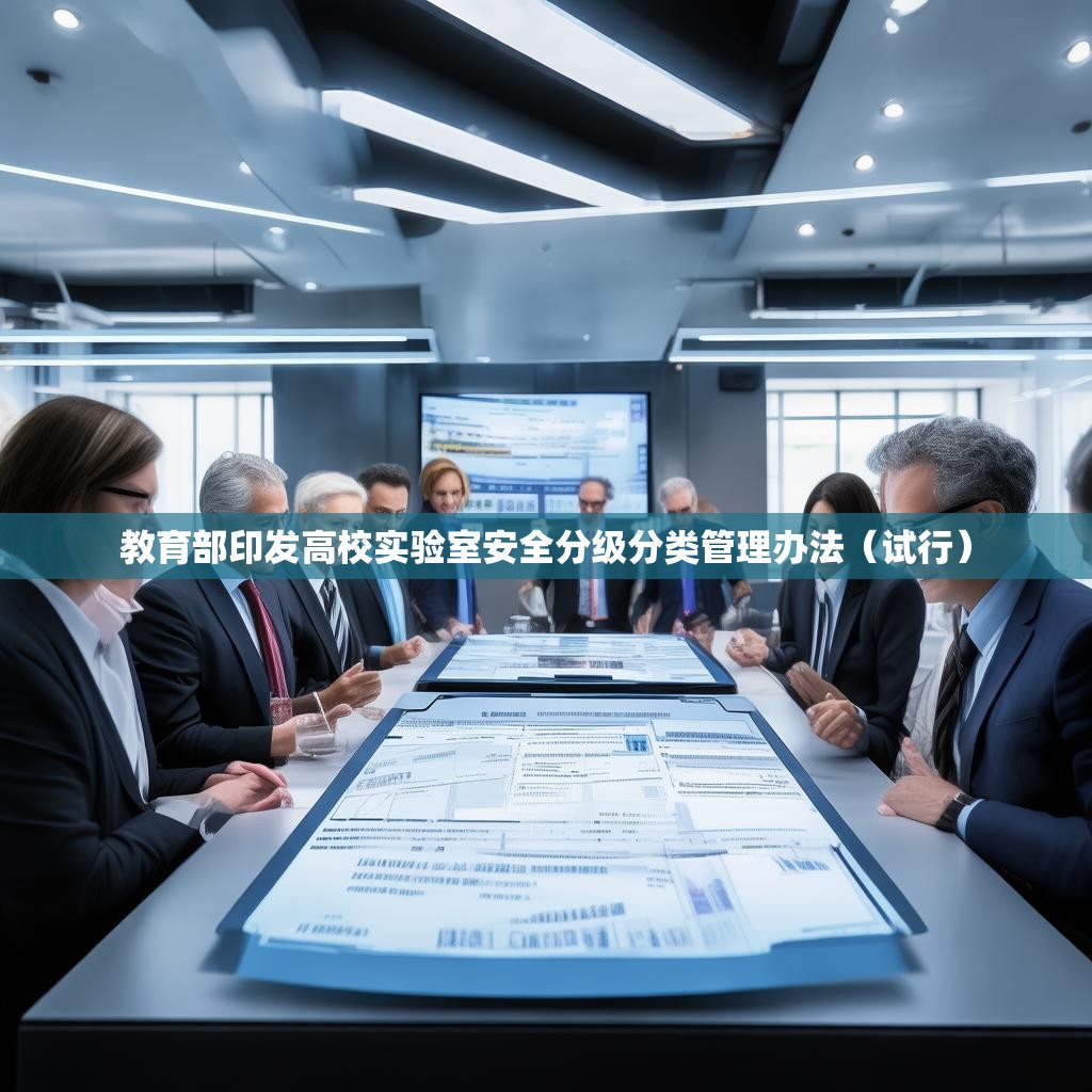 教育部印发高校实验室安全分级分类管理办法（试行）