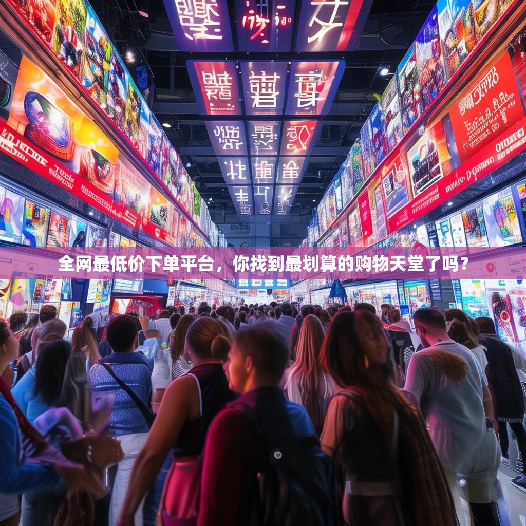 全网最低价下单平台，你找到最划算的购物天堂了吗？