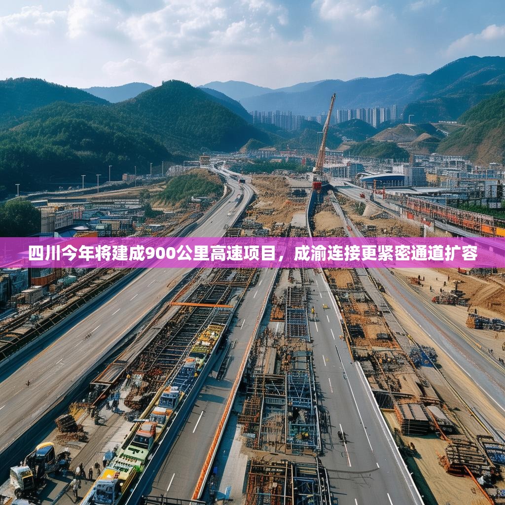 四川今年将建成900公里高速项目，成渝连接更紧密通道扩容