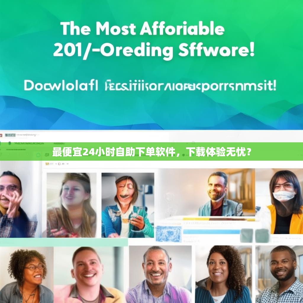 最便宜24小时自助下单软件，下载体验无忧？