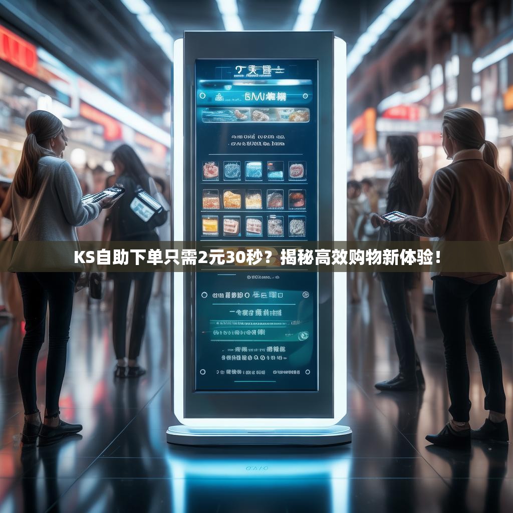 KS自助下单只需2元30秒？揭秘高效购物新体验！