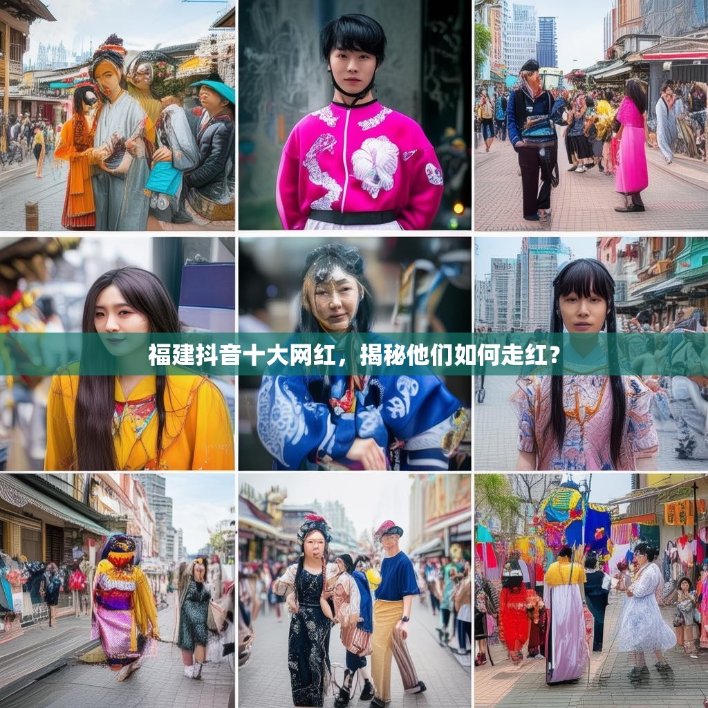 福建抖音十大网红,揭秘他们如何走红?