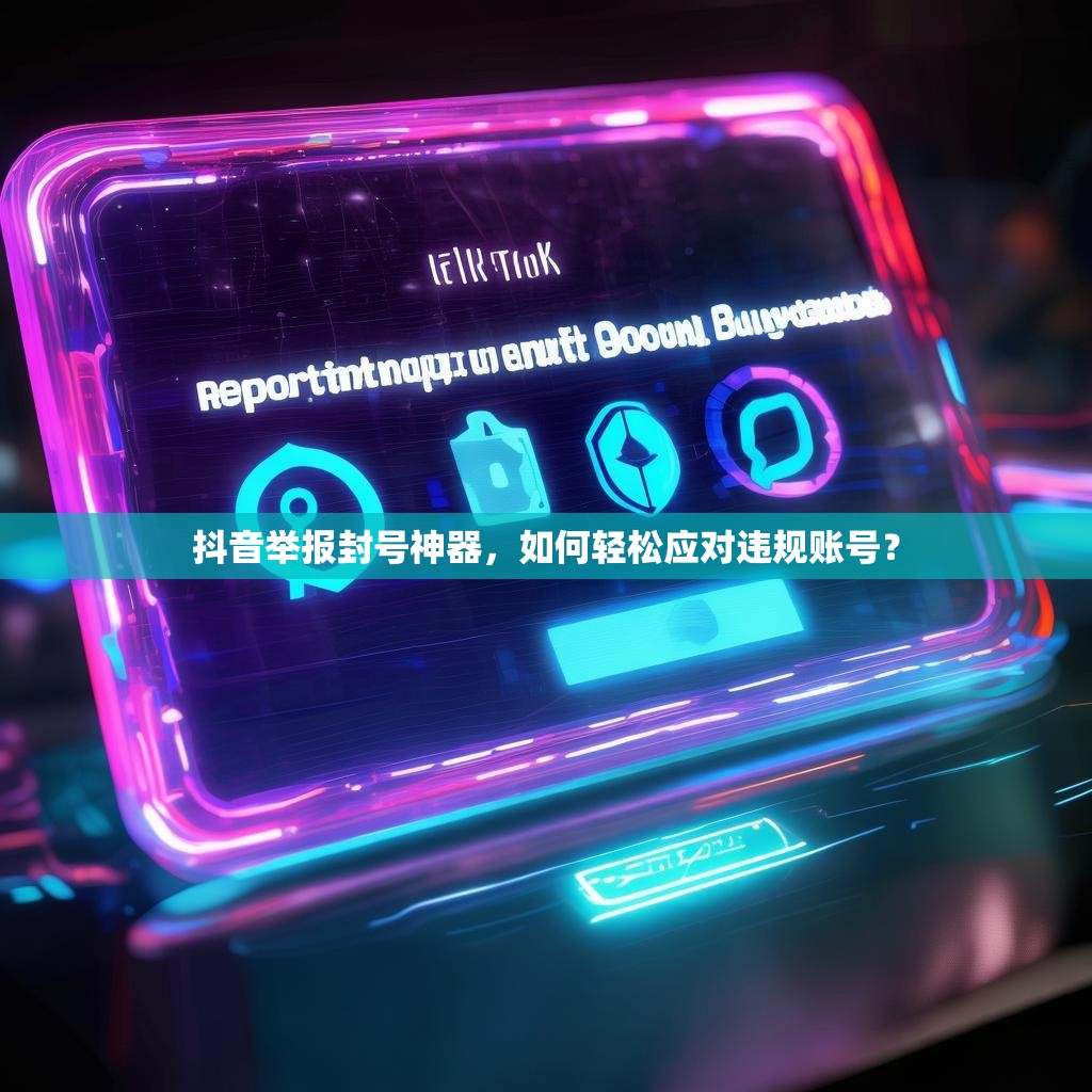 抖音举报封号神器,如何轻松应对违规账号?