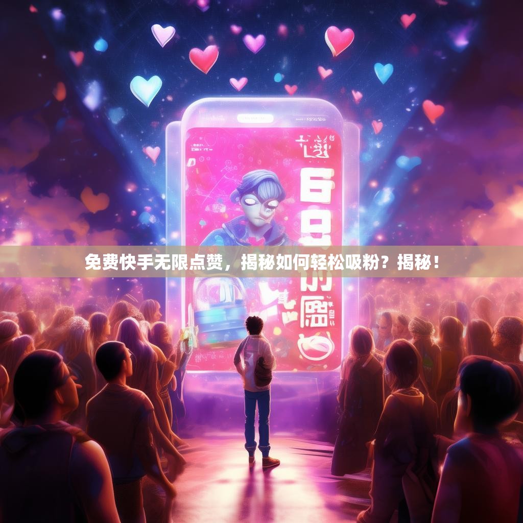 免费快手无限点赞，揭秘如何轻松吸粉？揭秘！