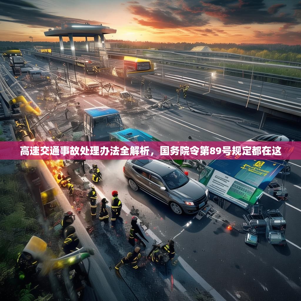 高速交通事故处理办法全解析，国务院令第89号规定都在这