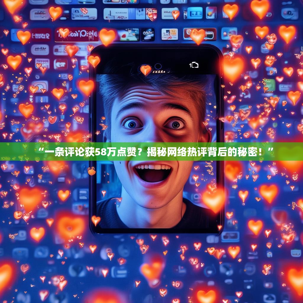 “一条评论获58万点赞?揭秘网络热评背后的秘密!”