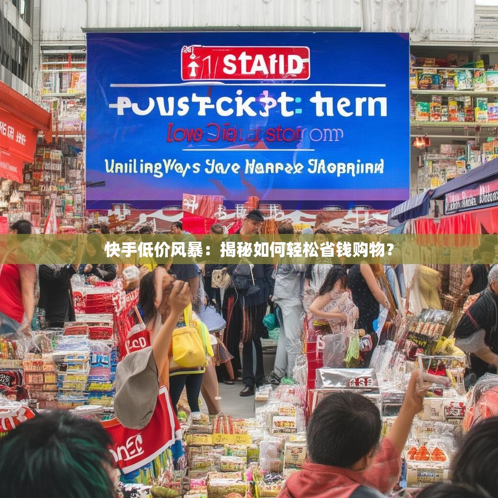 快手低价风暴：揭秘如何轻松省钱购物？