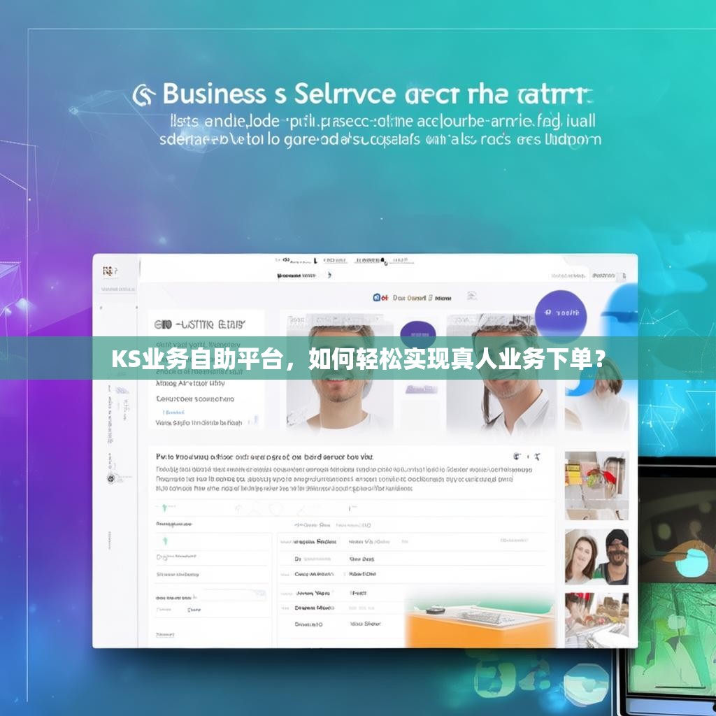 KS业务自助平台，如何轻松实现真人业务下单？