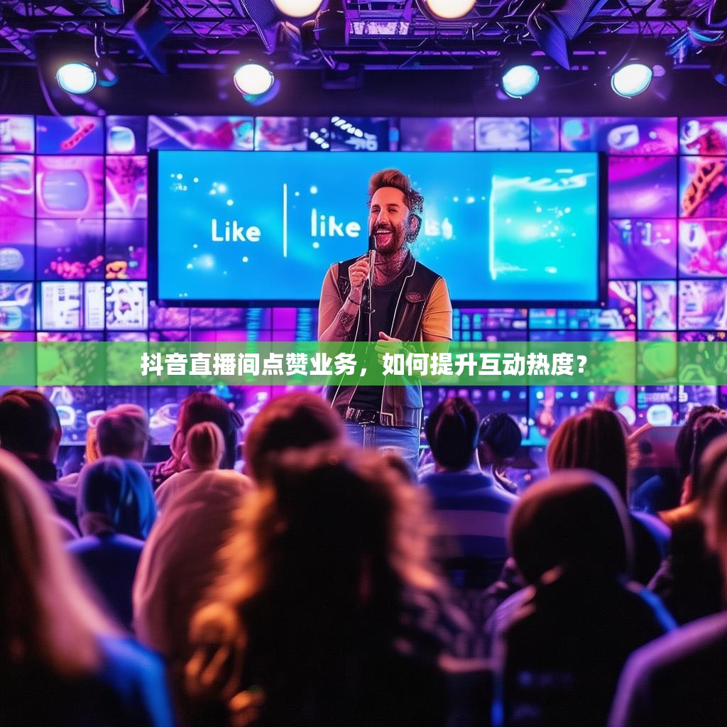抖音直播间点赞业务,如何提升互动热度?