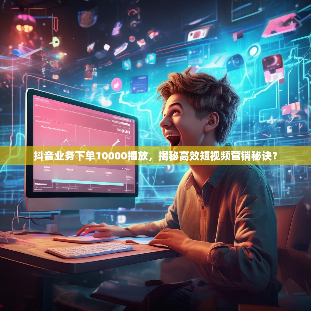 抖音业务下单10000播放，揭秘高效短视频营销秘诀？