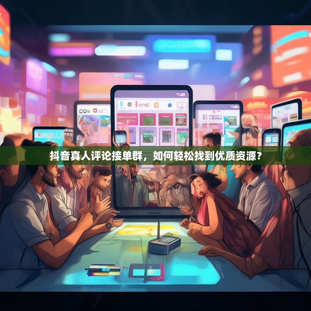 抖音真人评论接单群,如何轻松找到优质资源?