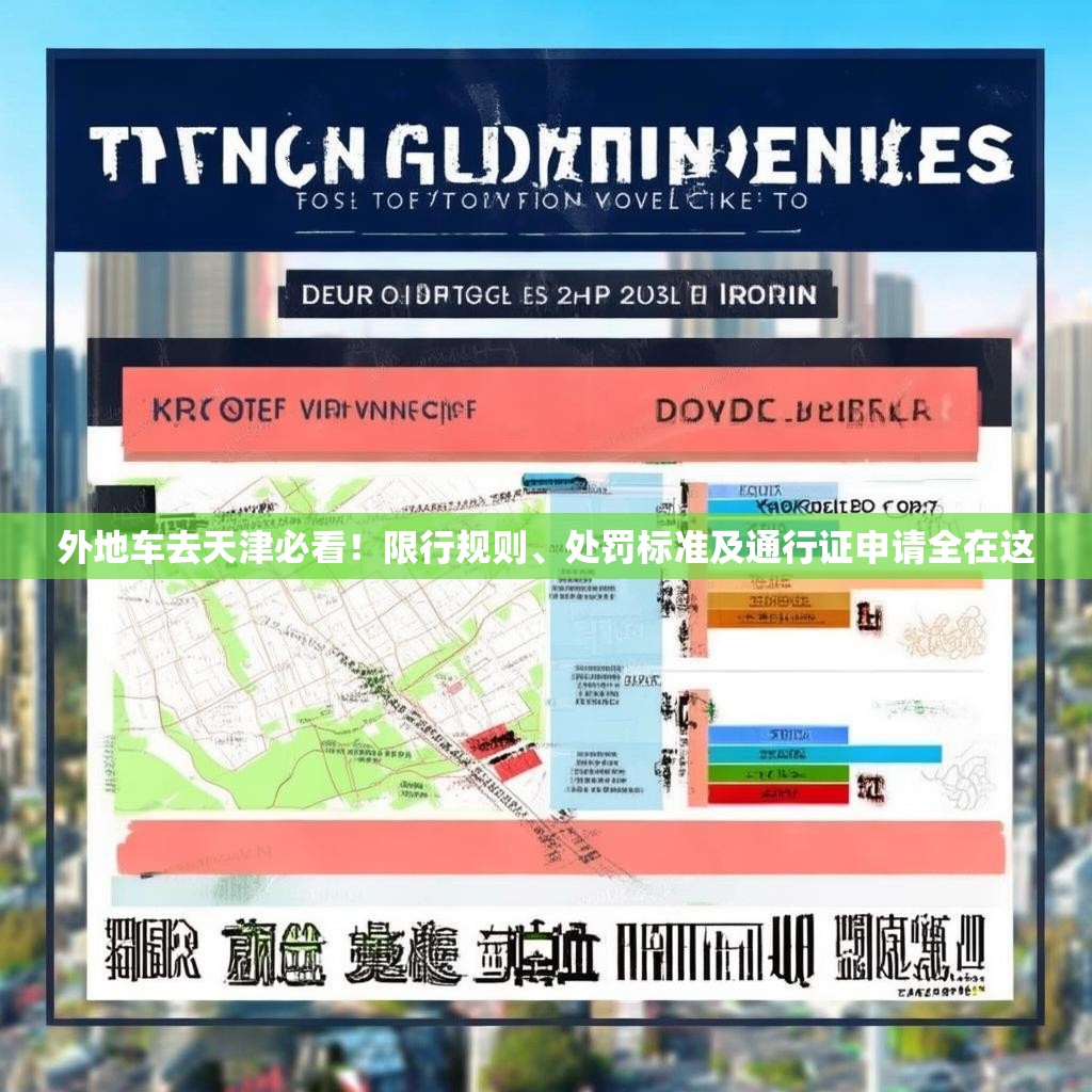 外地车去天津必看！限行规则、处罚标准及通行证申请全在这