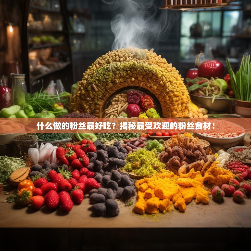 什么做的粉丝最好吃？揭秘最受欢迎的粉丝食材！