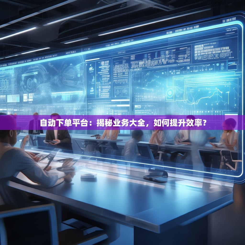 自动下单平台：揭秘业务大全，如何提升效率？