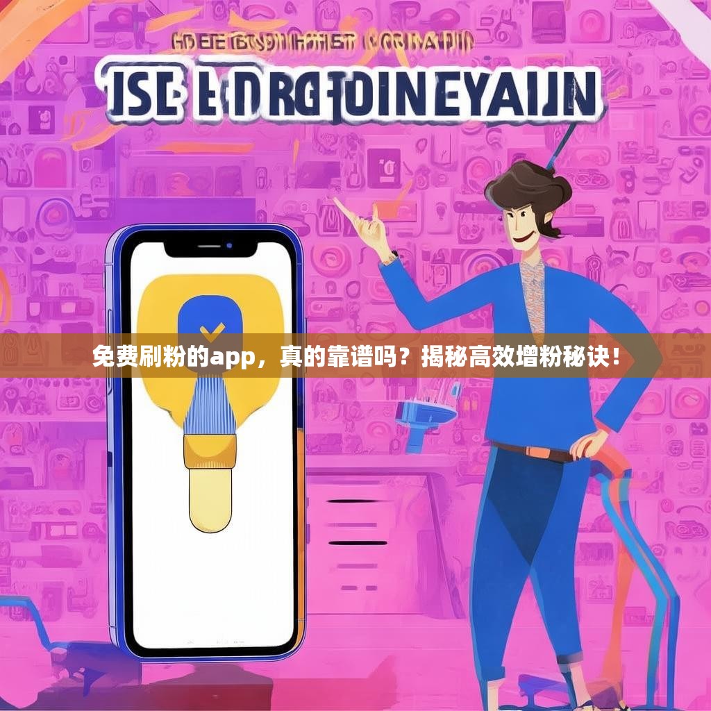 免费刷粉的app，真的靠谱吗？揭秘高效增粉秘诀！