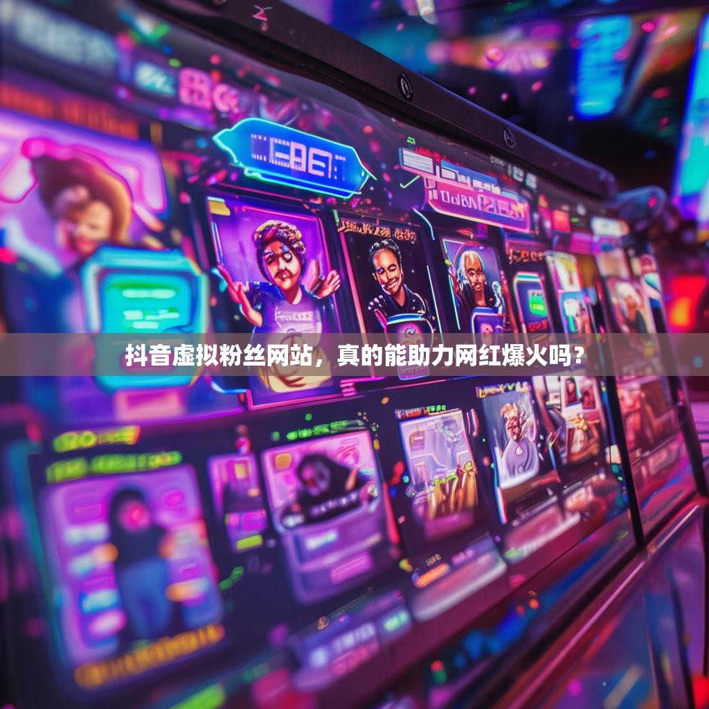 抖音虚拟粉丝网站,真的能助力网红爆火吗?