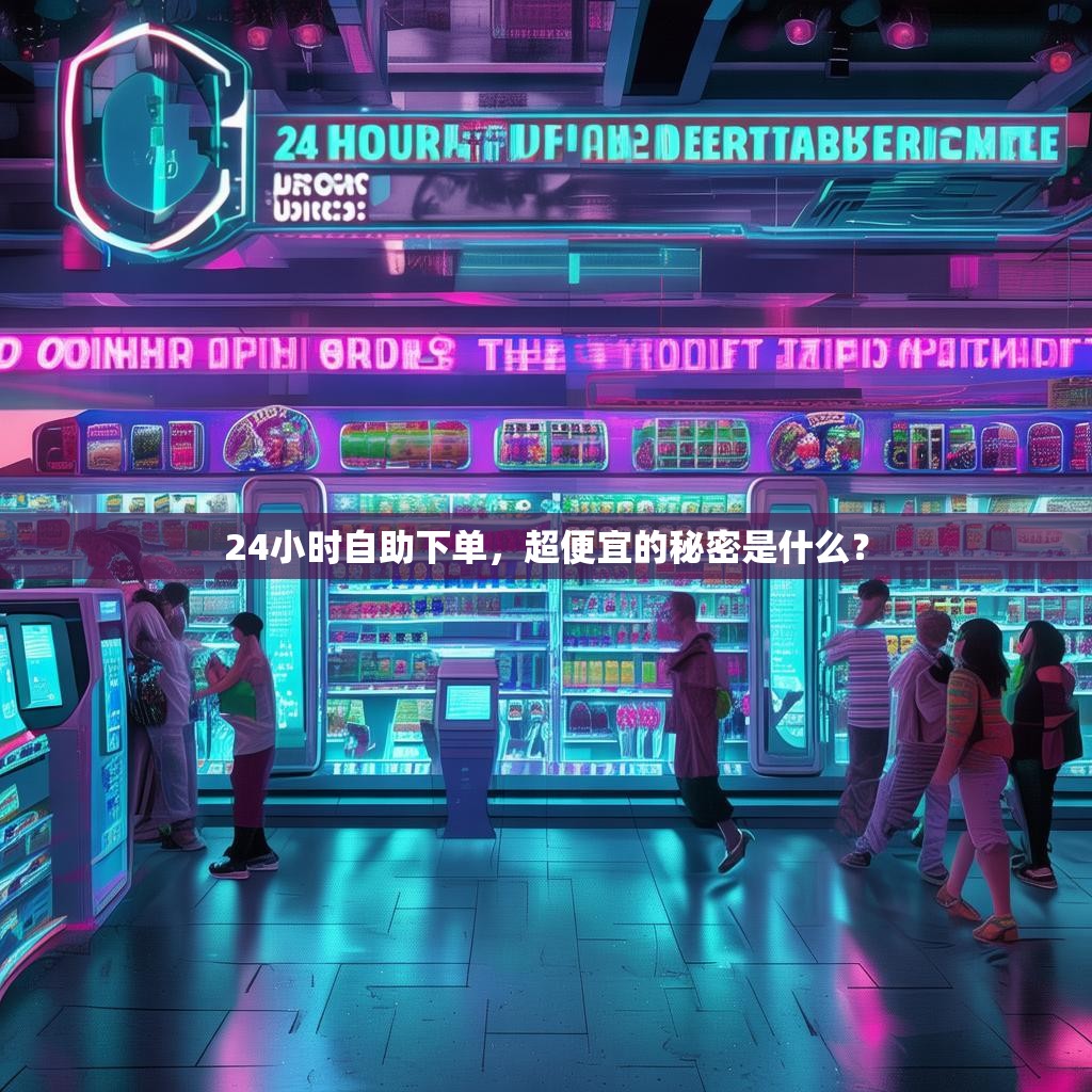 24小时自助下单，超便宜的秘密是什么？