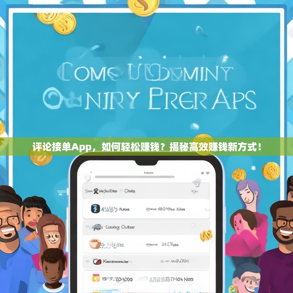 评论接单App，如何轻松赚钱？揭秘高效赚钱新方式！