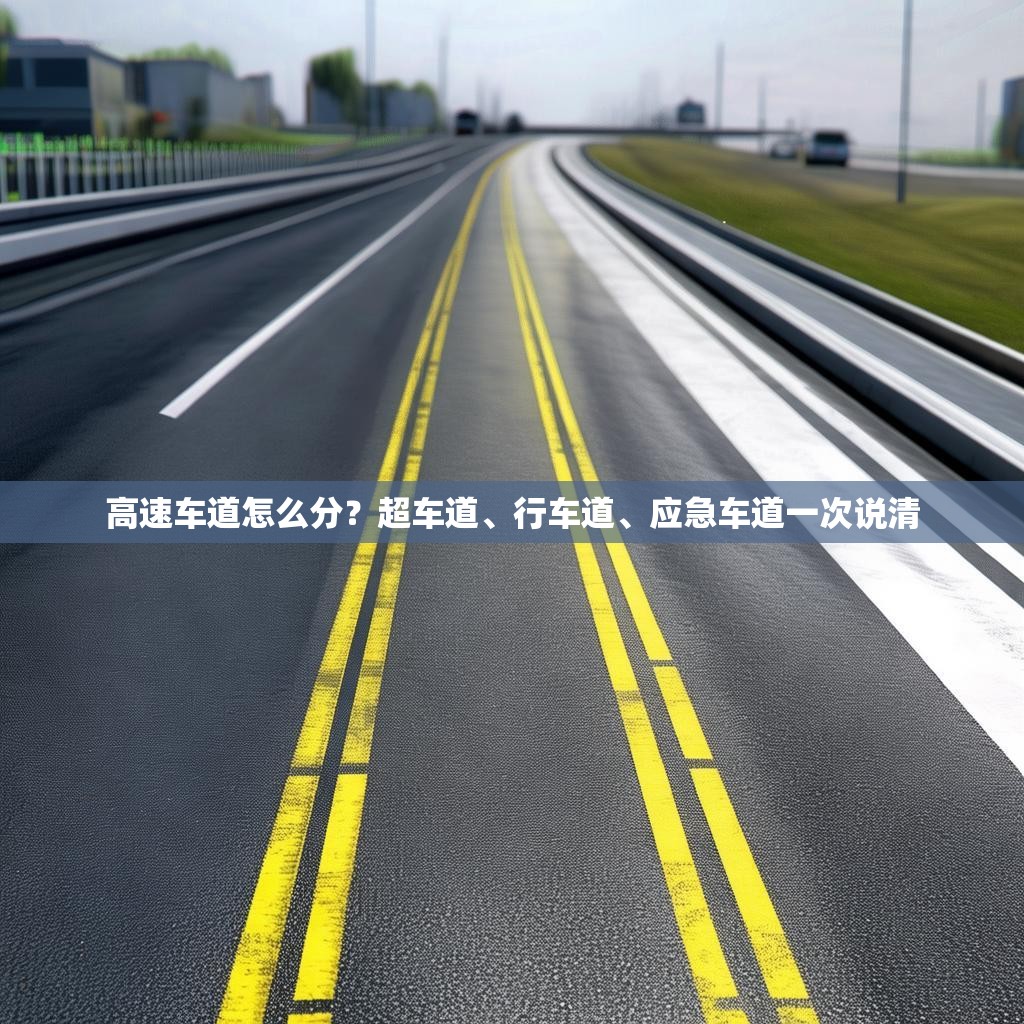 高速车道怎么分？超车道、行车道、应急车道一次说清