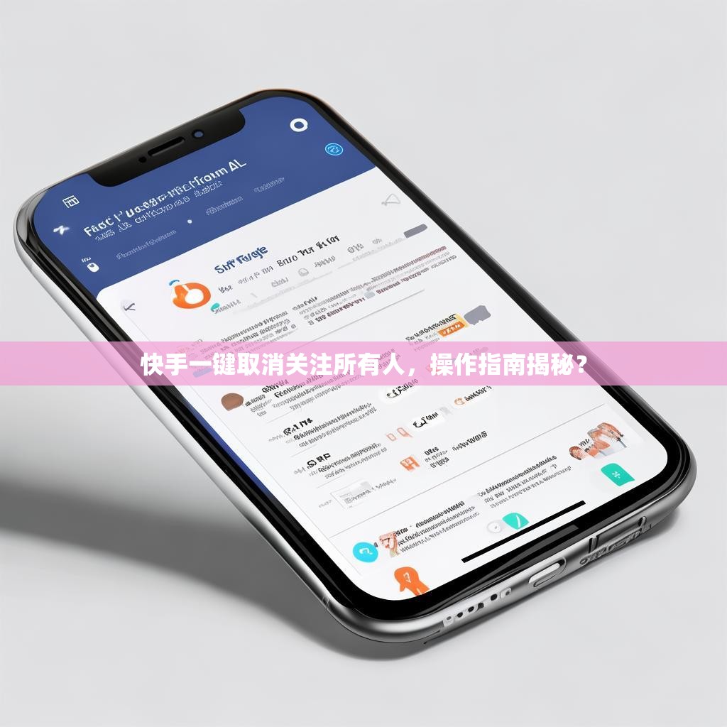 快手一键取消关注所有人，操作指南揭秘？