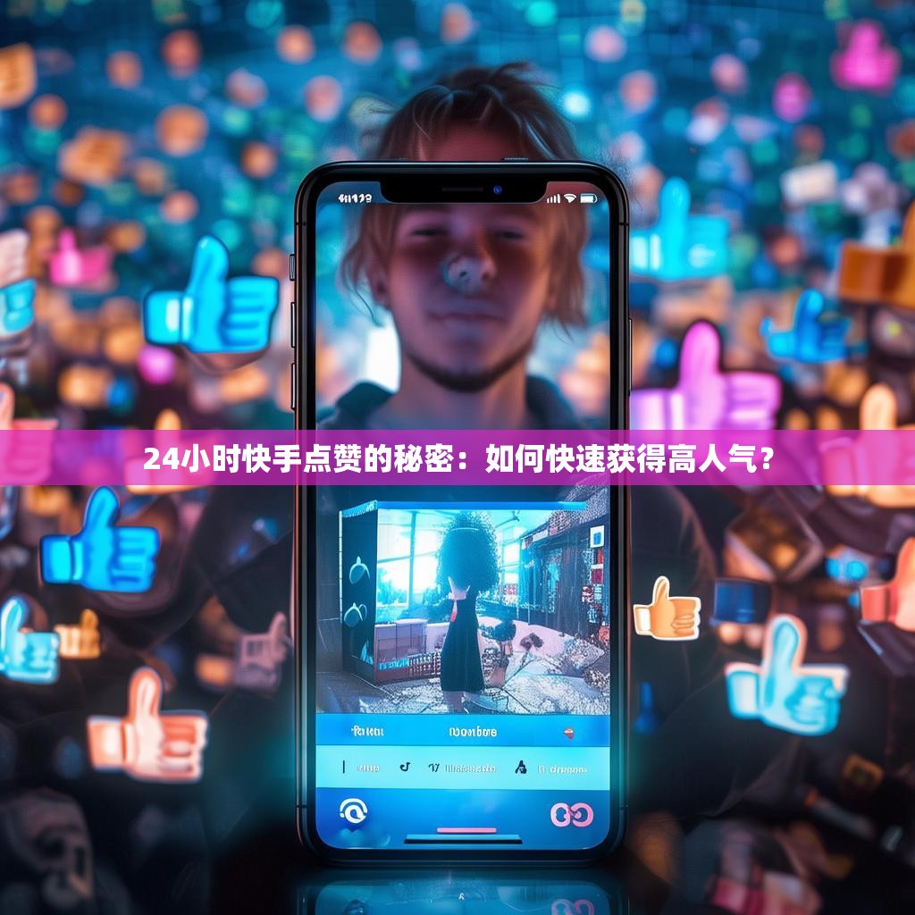 24小时快手点赞的秘密：如何快速获得高人气？