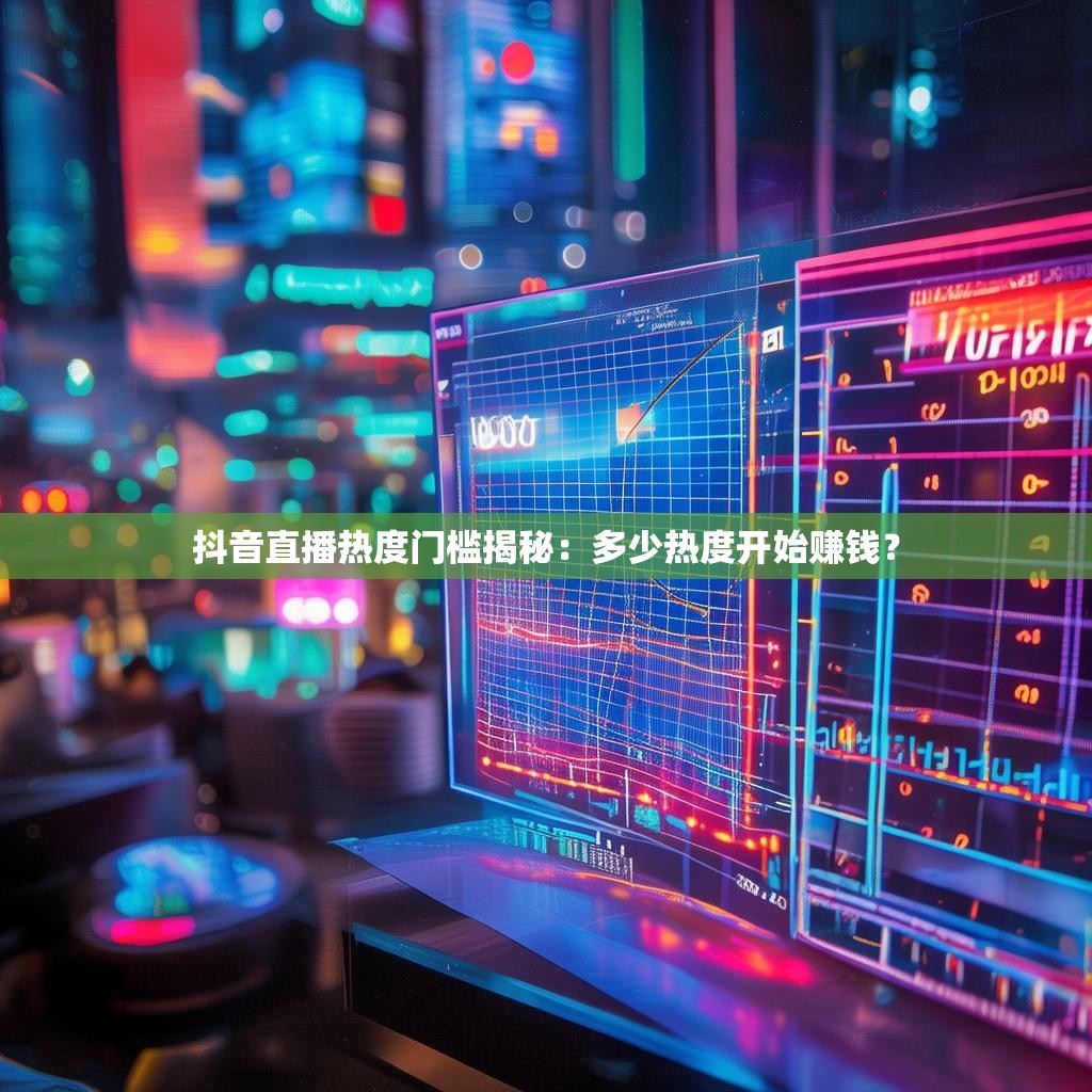 抖音直播热度门槛揭秘:多少热度开始赚钱?