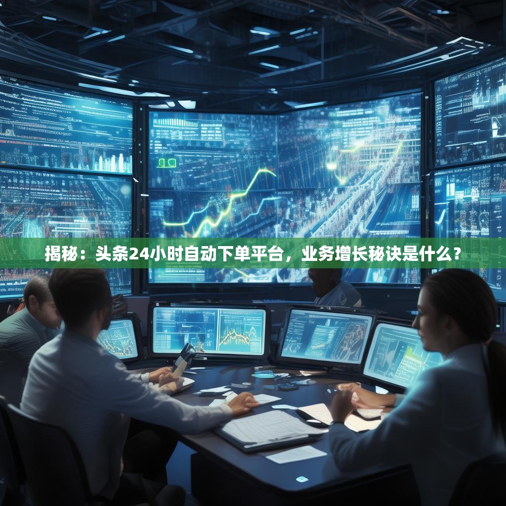 揭秘:头条24小时自动下单平台,业务增长秘诀是什么?