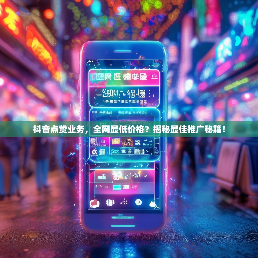 抖音点赞业务，全网最低价格？揭秘最佳推广秘籍！