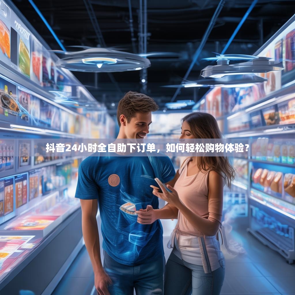 抖音24小时全自助下订单,如何轻松购物体验?
