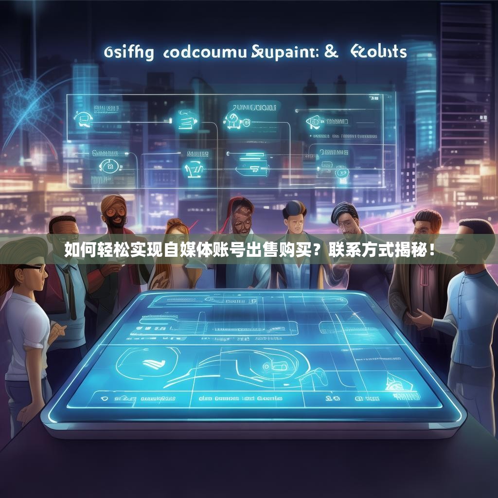 如何轻松实现自媒体账号出售购买?联系方式揭秘!