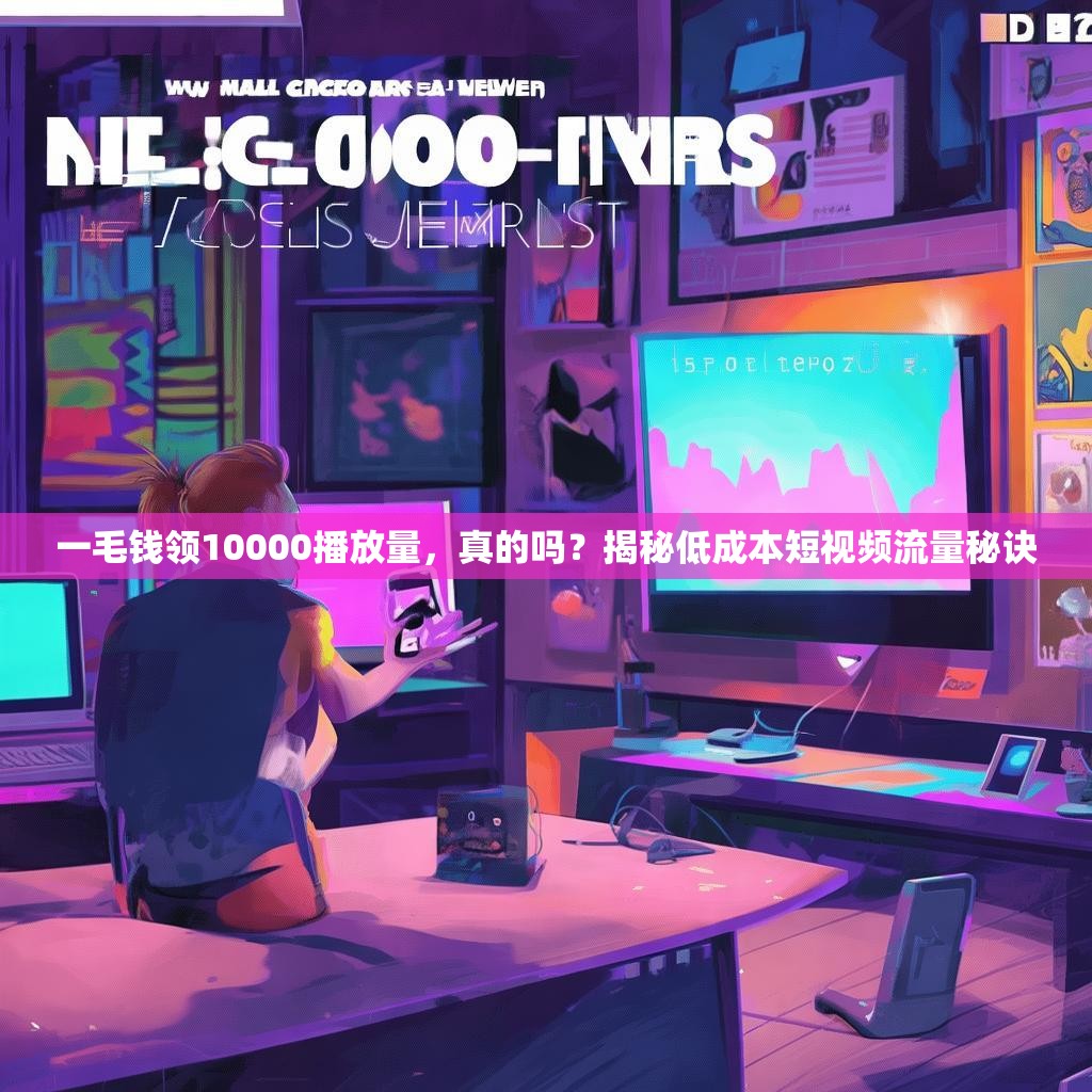 一毛钱领10000播放量，真的吗？揭秘低成本短视频流量秘诀