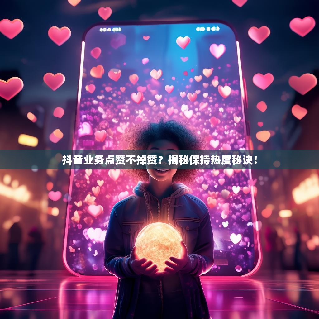 抖音业务点赞不掉赞？揭秘保持热度秘诀！