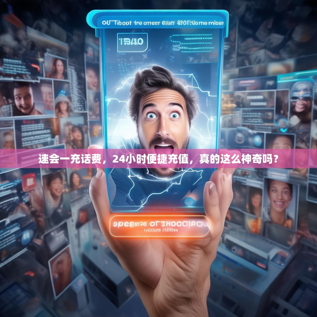速会一充话费，24小时便捷充值，真的这么神奇吗？