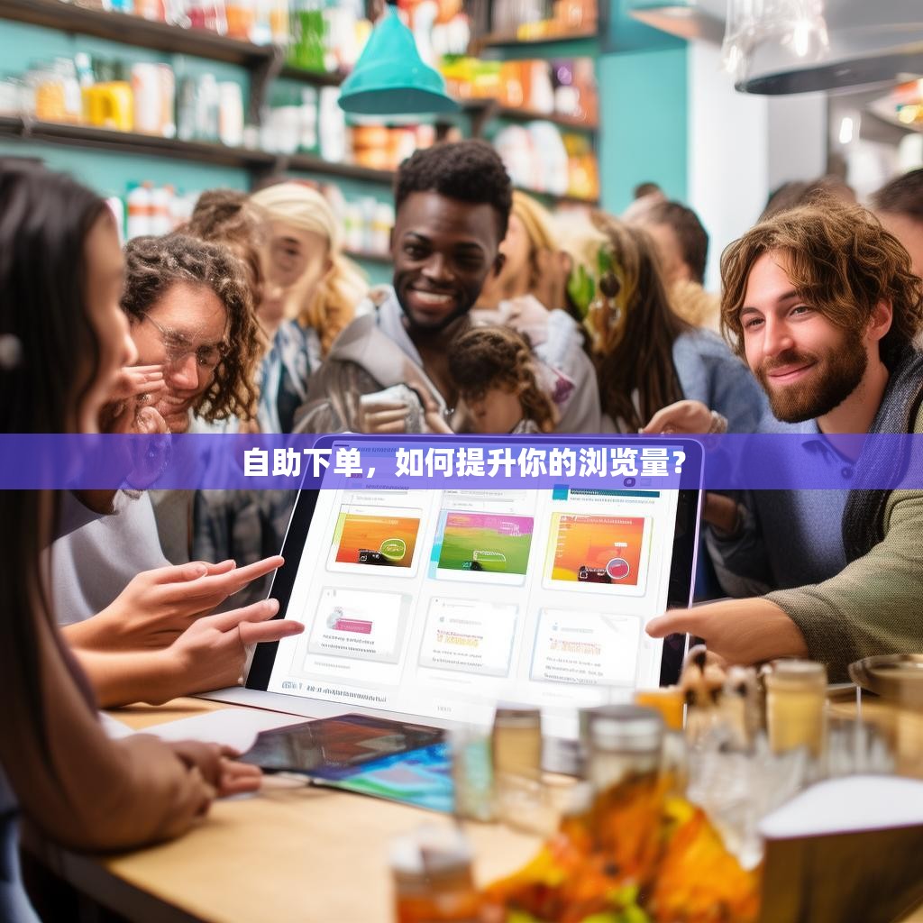 自助下单,如何提升你的浏览量?