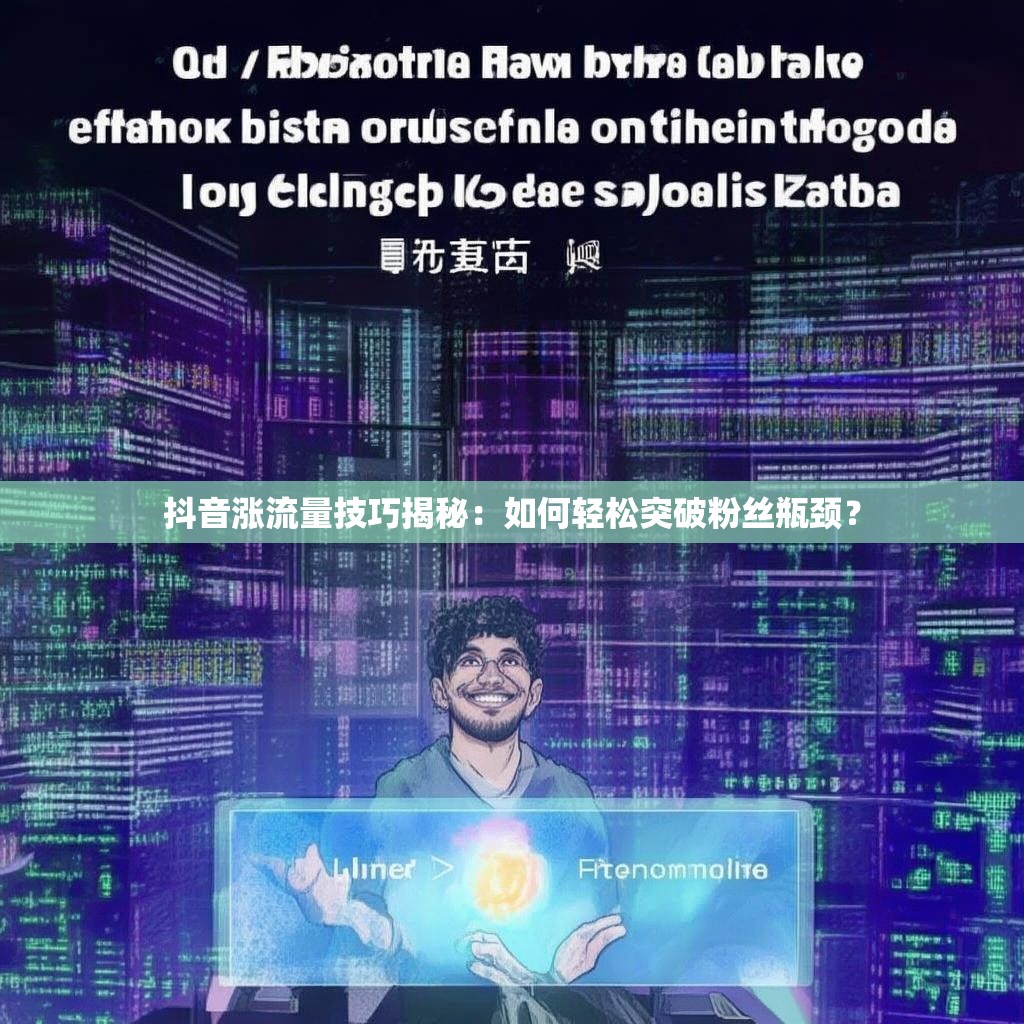 抖音涨流量技巧揭秘：如何轻松突破粉丝瓶颈？